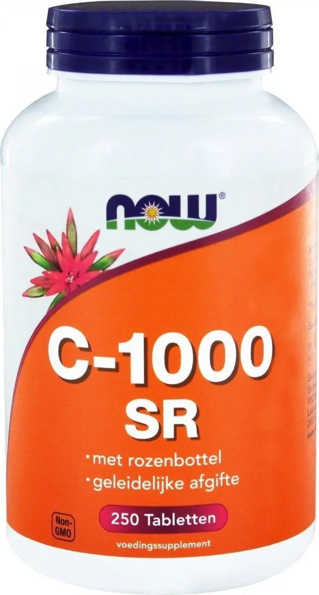 Now Foods Vitamine C 1000mg Rozenbottel 250ml