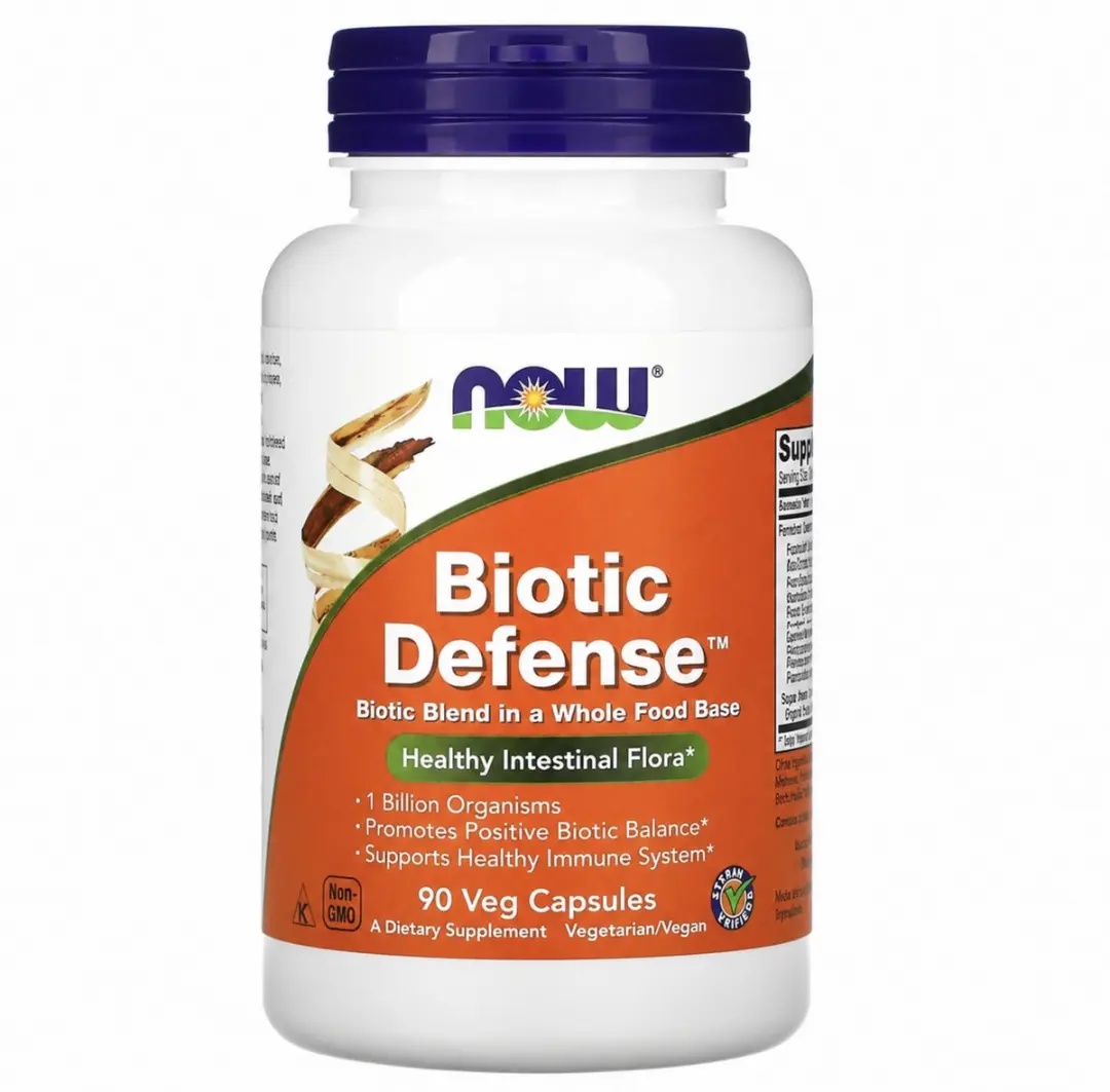 Now Foods Biotic Defense 90 Capsules