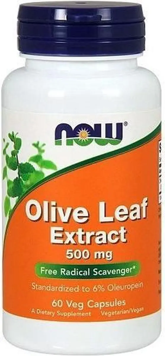 Now Foods Olijfblad Extract 500mg - 60 V-caps