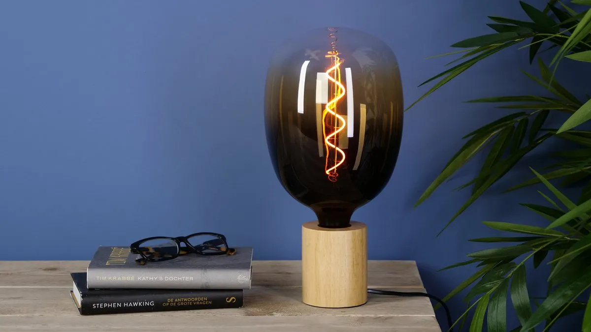 Eglo LED Lamp E27 Ø18cm Zandkleur 1700K - 4W