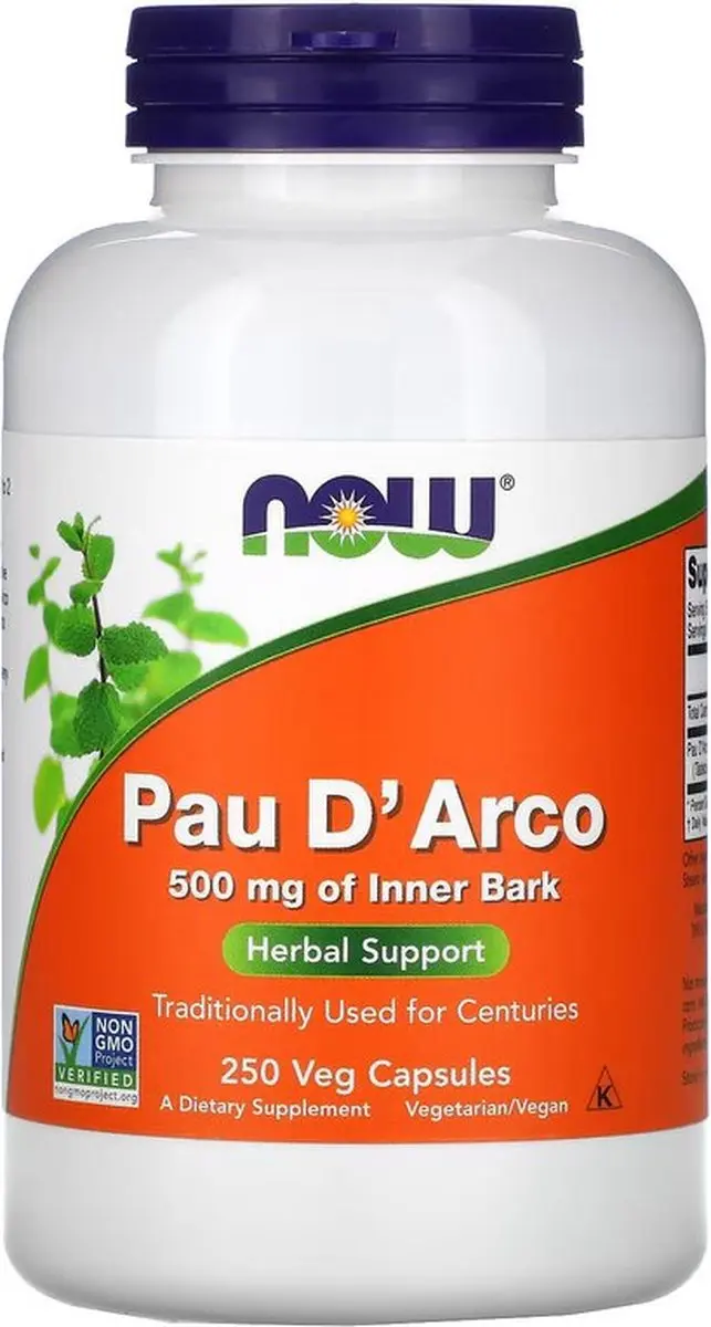 Now Foods Pau D'Arco 250 Capsules