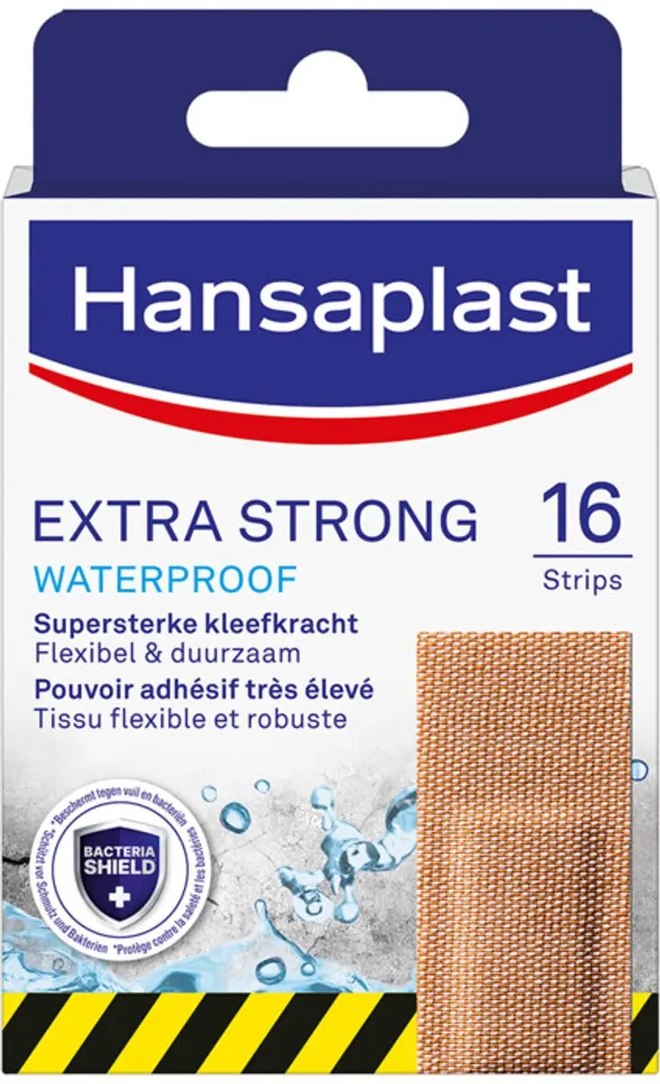 Hansaplast Xtra Strong Waterproof - 32 Stuks