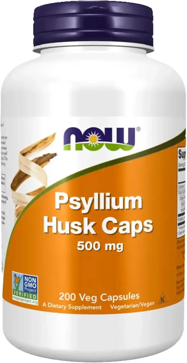 Now Foods Psyllium Husk Caps 500mg