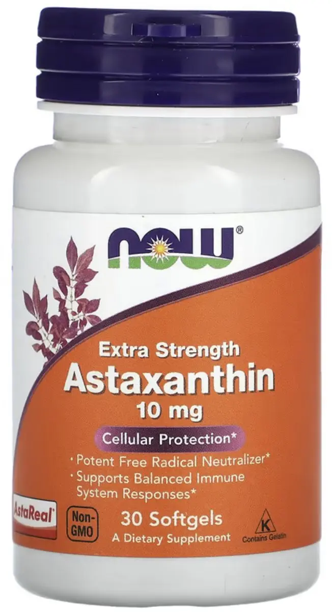 Now Foods Astaxanthin 10mg