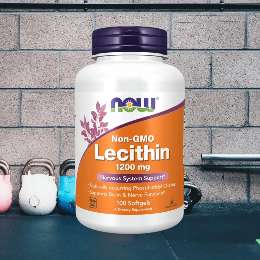 Now Foods Lecithin 1200mg Softgels - 100 Stuks