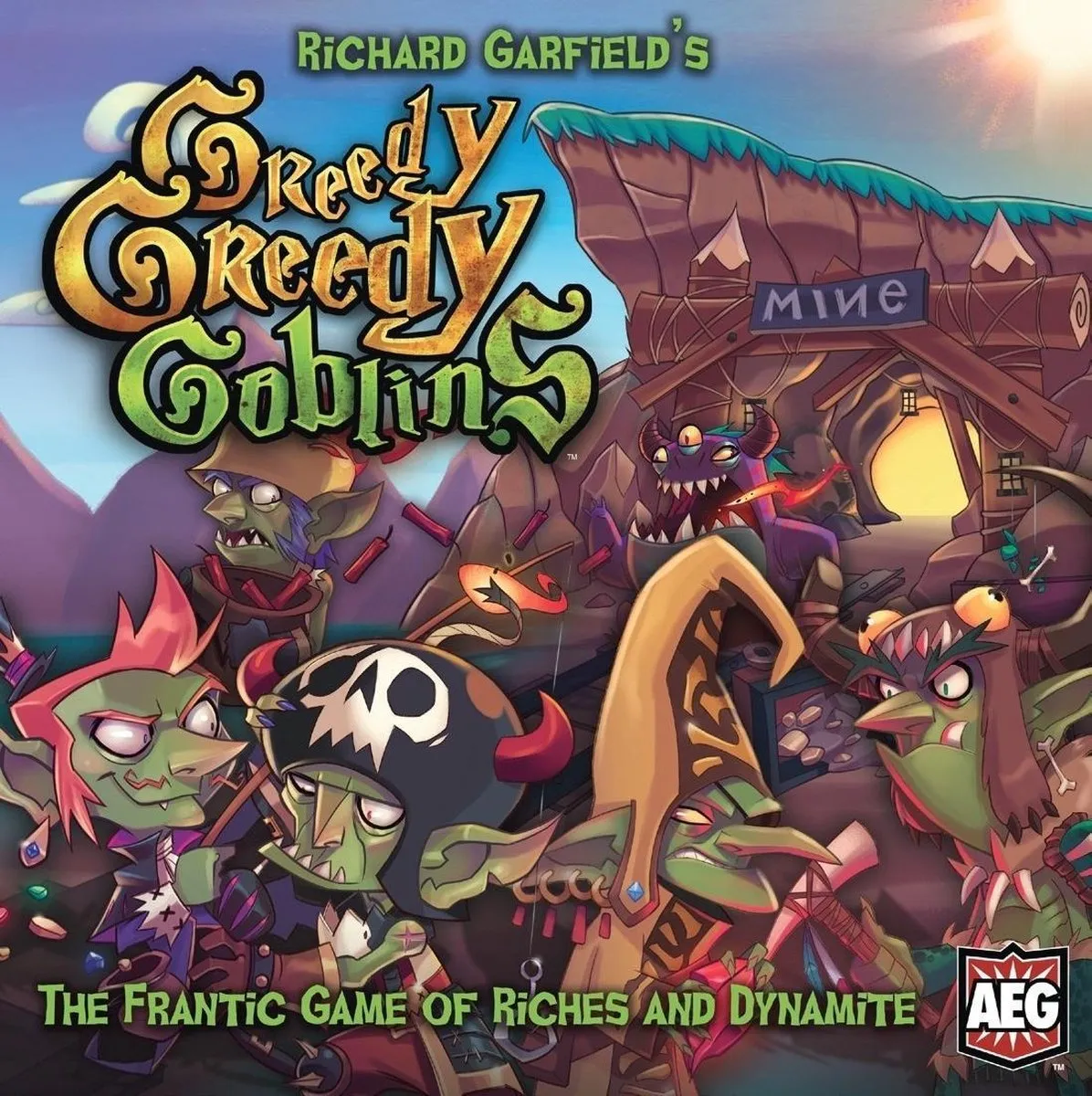 Asmodee Greedy Greedy Goblins - 1 Speler
