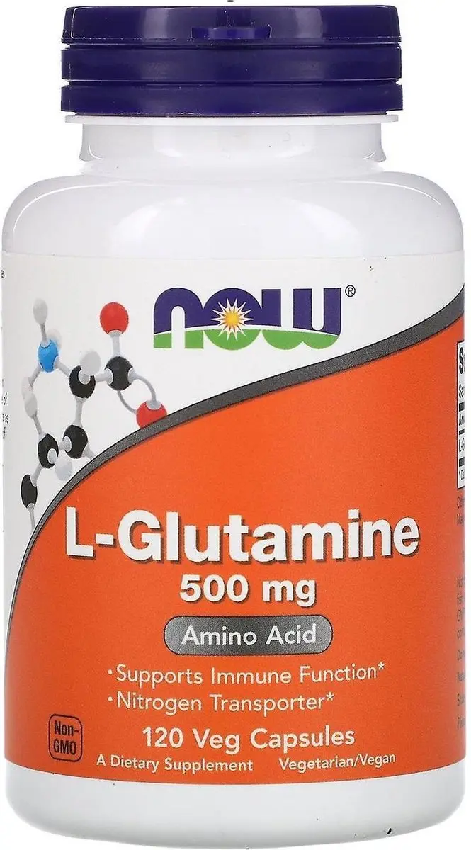 Now Foods L-Glutamine 500mg 120 Vcaps