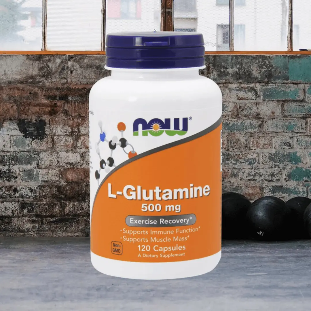 Now Foods L-Glutamine 500mg 120 Vcaps