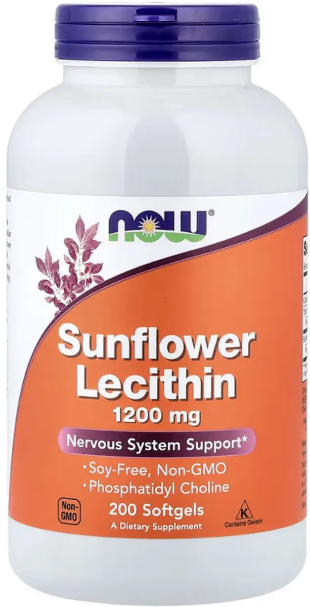 Now Foods Zonnebloem Lecithine 1200mg