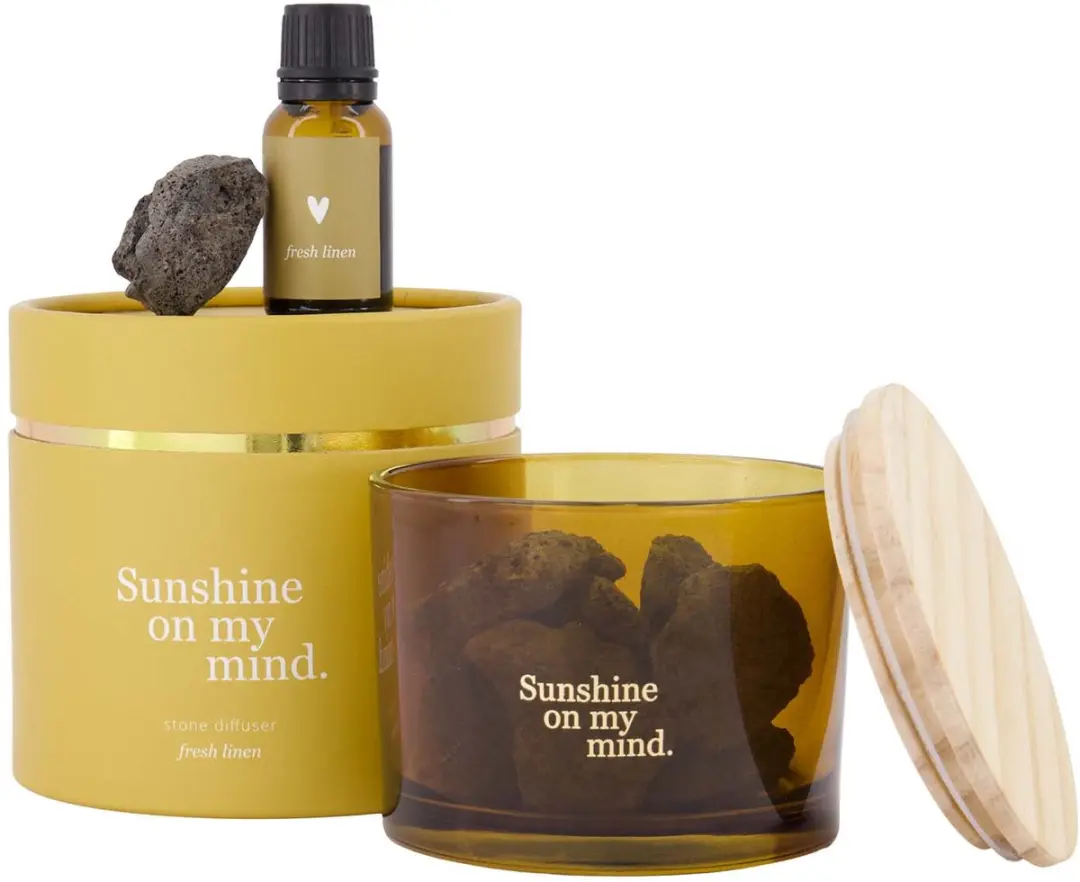 Zusss Lavastenen Sunshine On My Mind Glas Gold