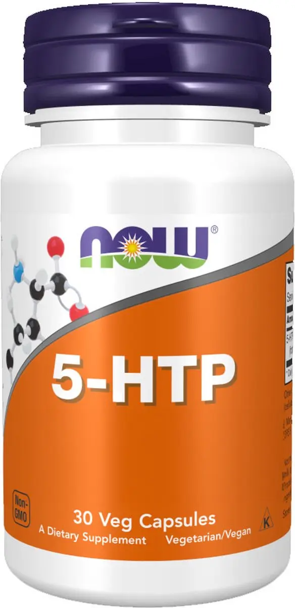 Now Foods 5-HTP Capsules 50mg
