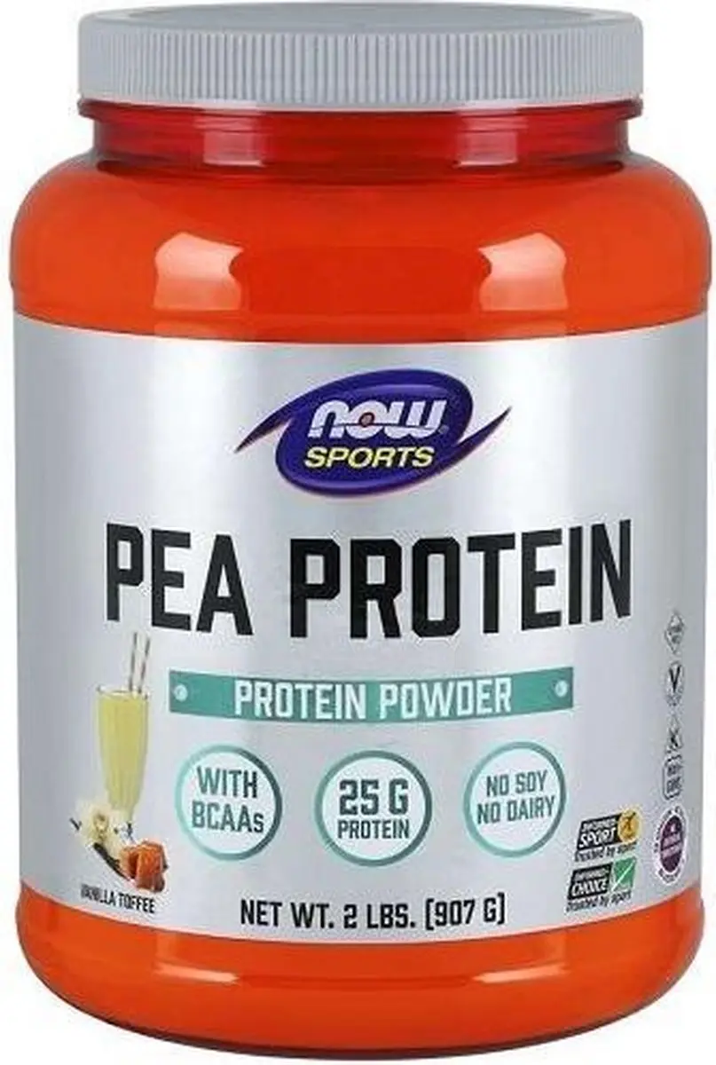 Pea Protein Powder 908gr Vanille Toffee