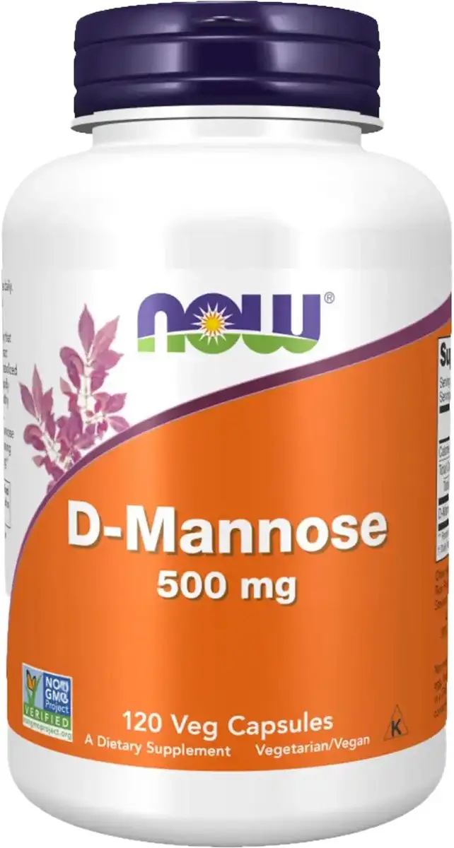 Now Foods D-Mannose 500mg