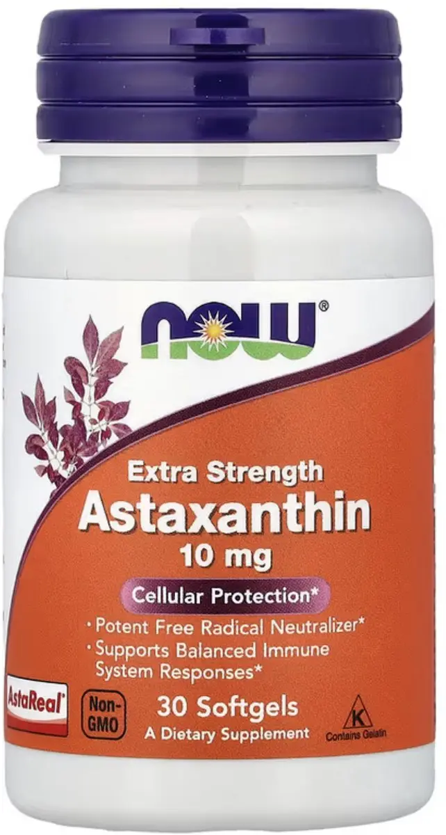 Now Foods Astaxanthine 10mg