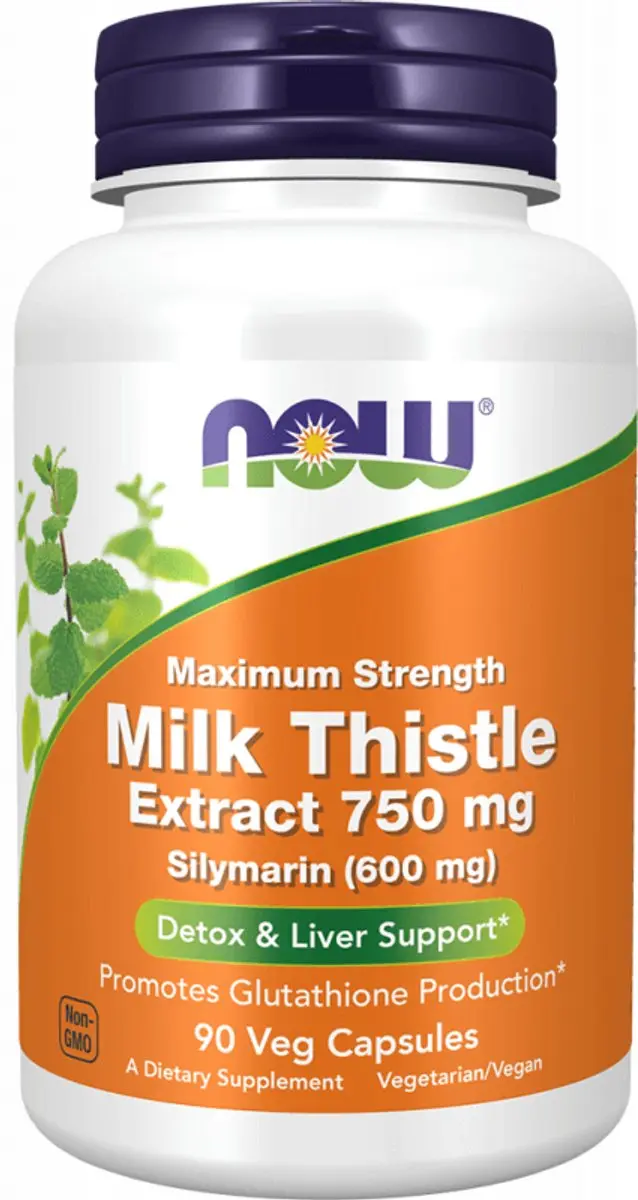 Now Foods Mariadistel 750mg 90 Vcaps