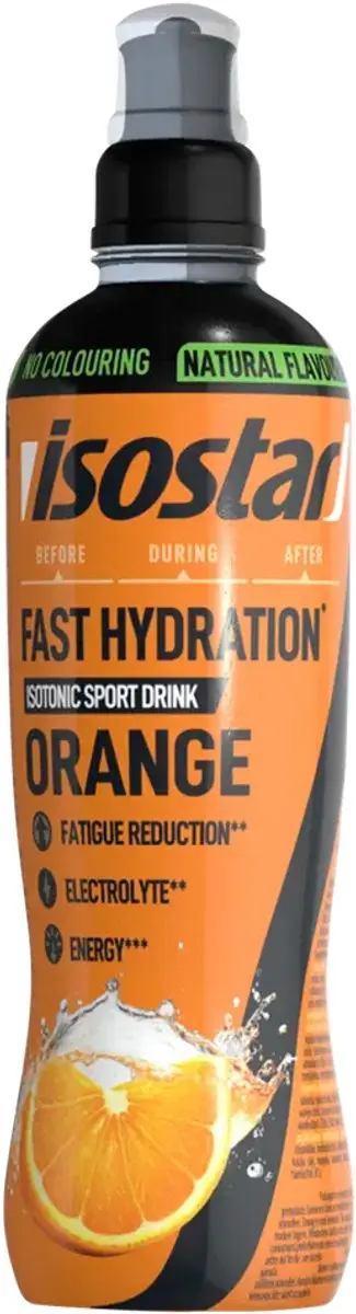Isostar Fast Hydration Sportdrank Oranje 500ml