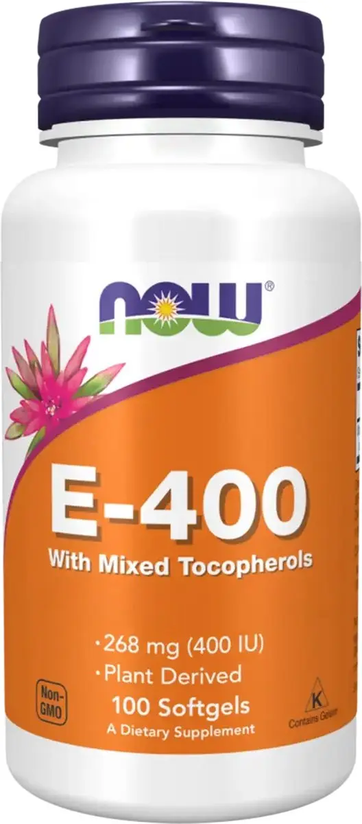 Now Foods Vitamine E 400IU