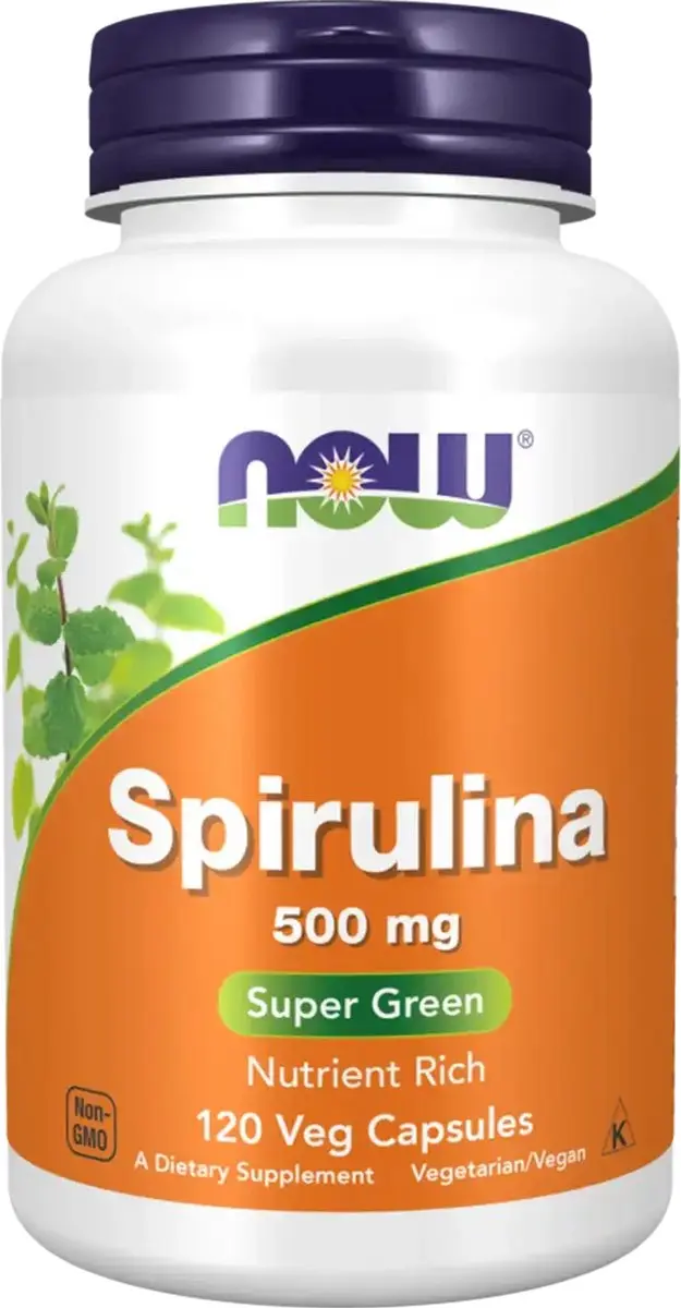 Now Foods Spirulina 500mg