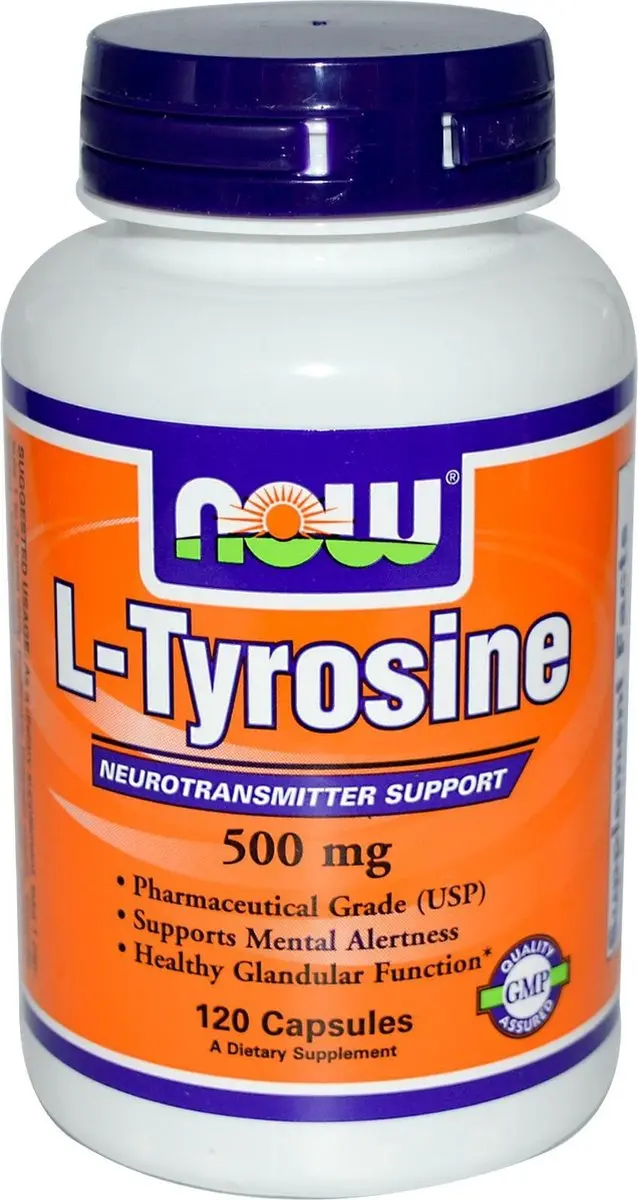 Now Foods L-Tyrosine 500mg
