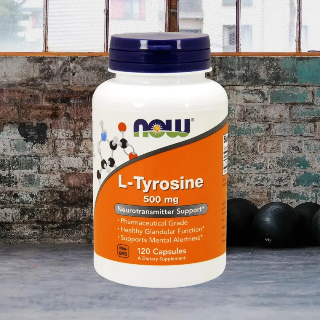 Now Foods L-Tyrosine 500mg - 120 Capsules