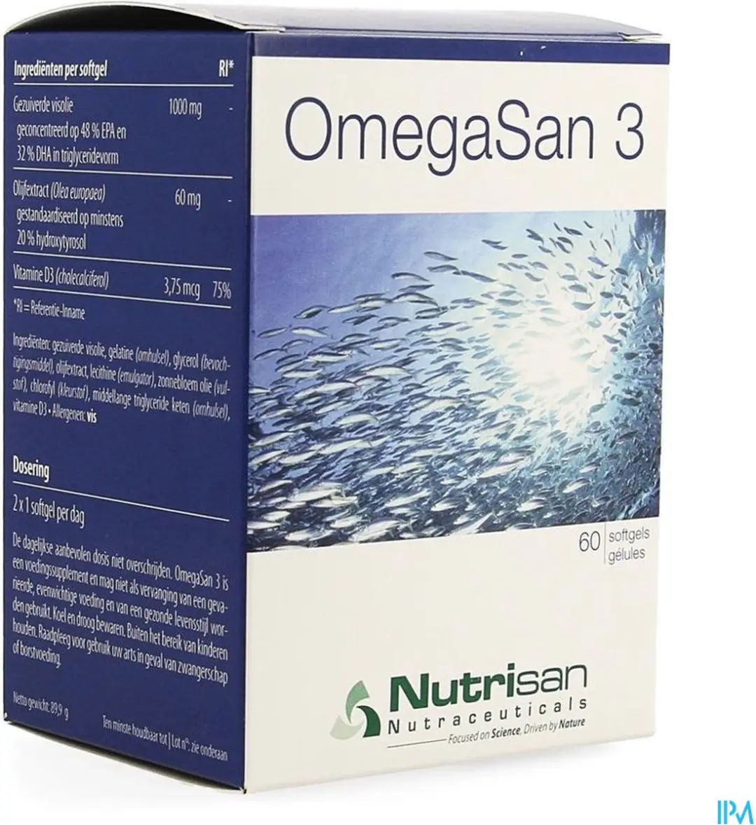 Nutrisan Omegasan 3 60 Softgels