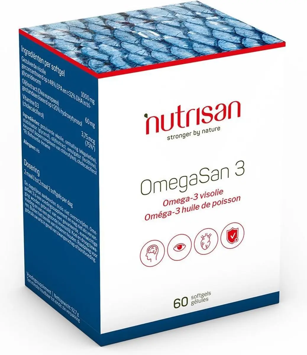 Nutrisan Omegasan 3 60 Softgels