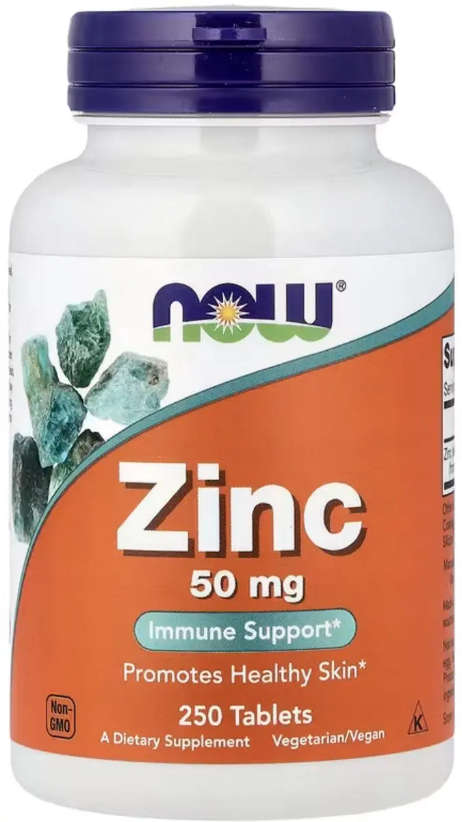Now Foods Zink 50mg Tabletten