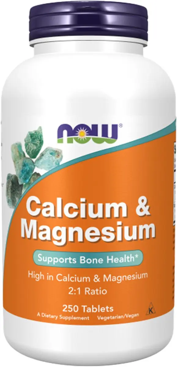 Now Foods Calcium & Magnesium 100 tabletten