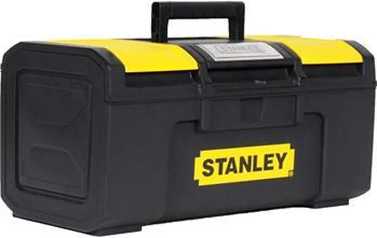 Stanley Gereedschapskoffer 24" 1-79-218 - Automatische vergrendeling - Zwart/Geel - afbeelding 6 van 6