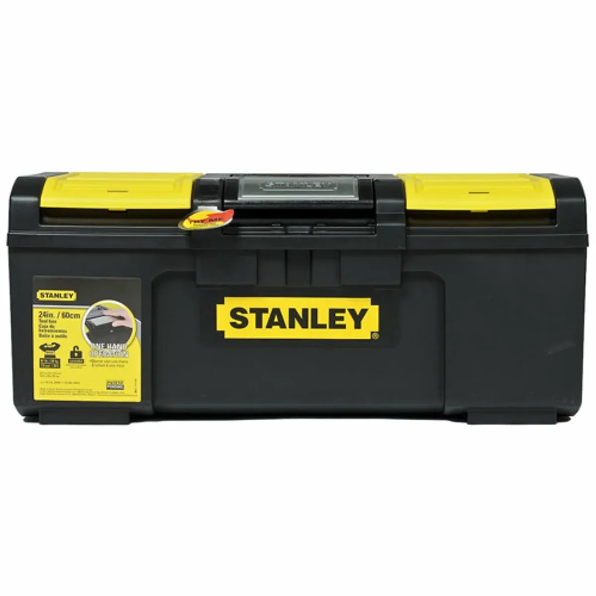 Stanley Gereedschapskoffer 24" 1-79-218 - Automatische vergrendeling - Zwart/Geel