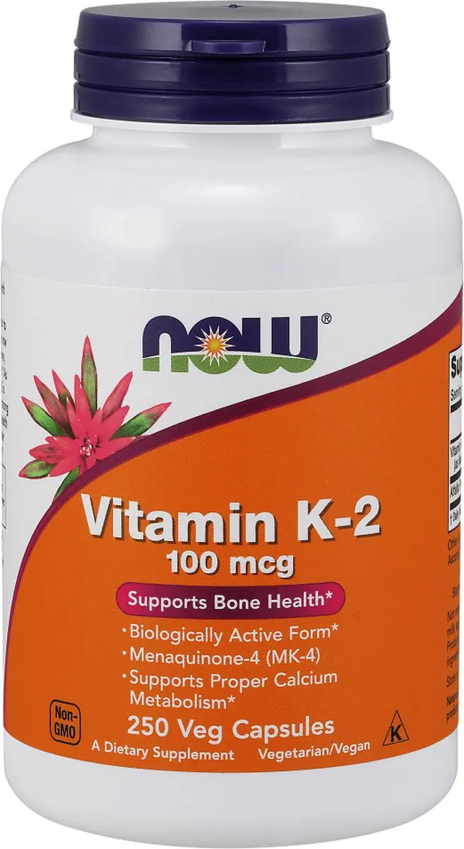 Now Foods Vitamin K-2 100mcg