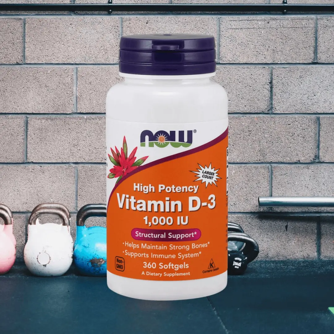 Now Foods Vitamine D3 1000IE - 360 Softgels
