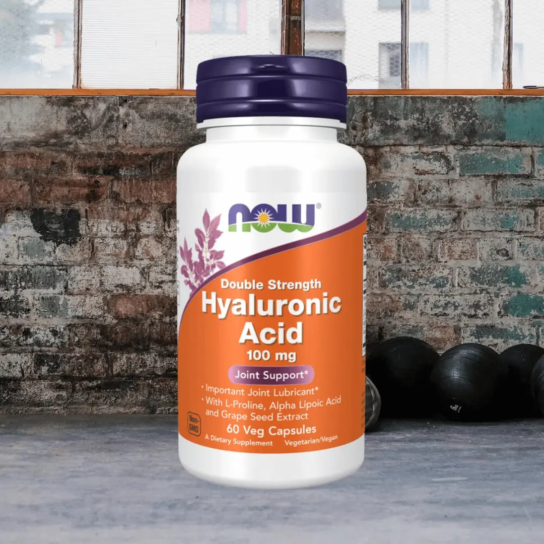 Now Foods Hyaluronzuur 100mg Double Strength - 60 Capsules