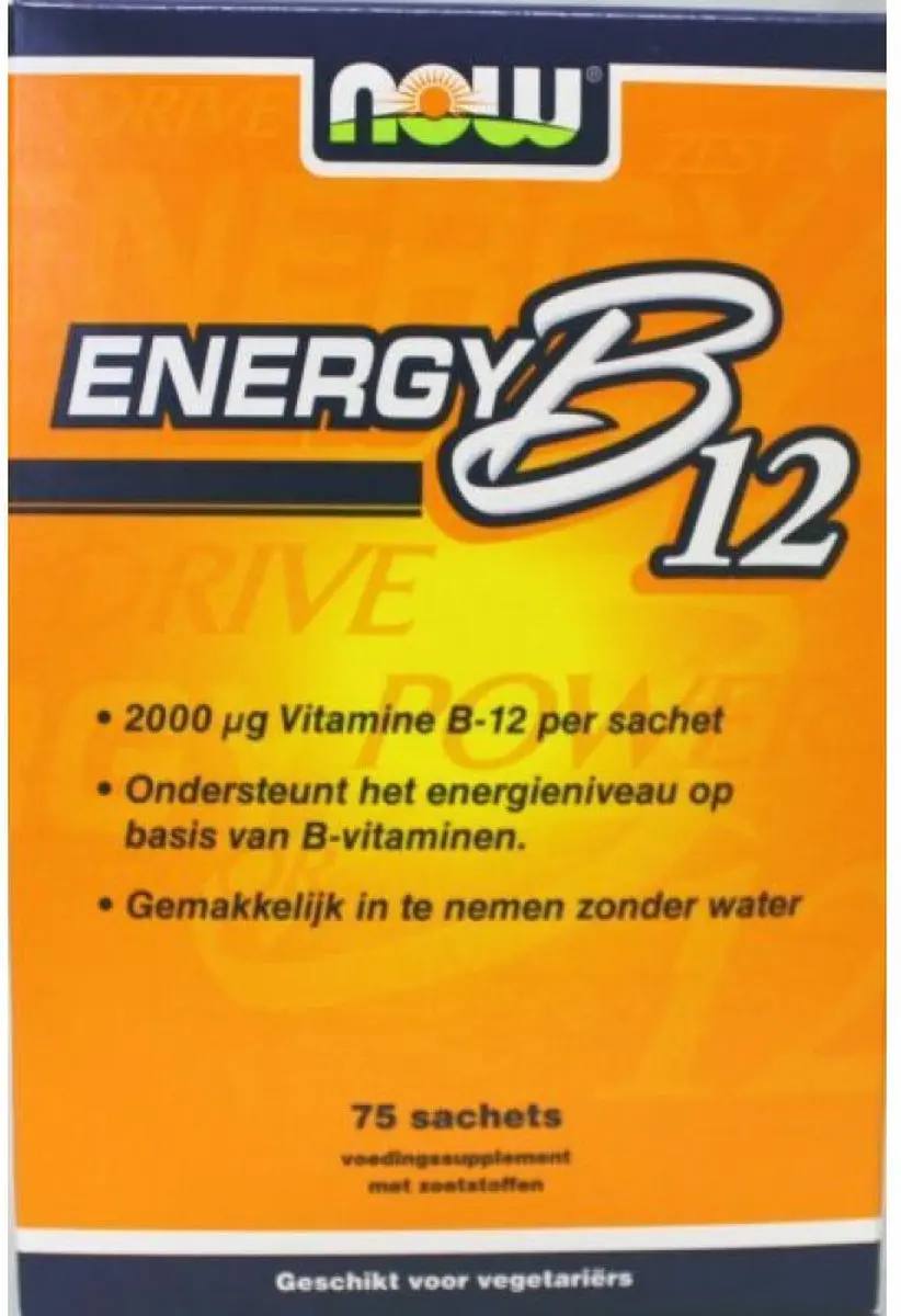 Now Foods Instant Energy B-12 2000 µg