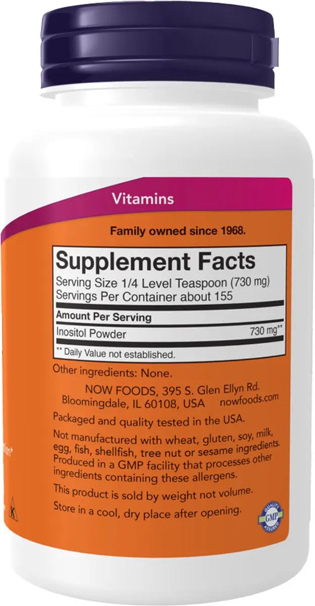 Now Foods Inositol Poeder 227g