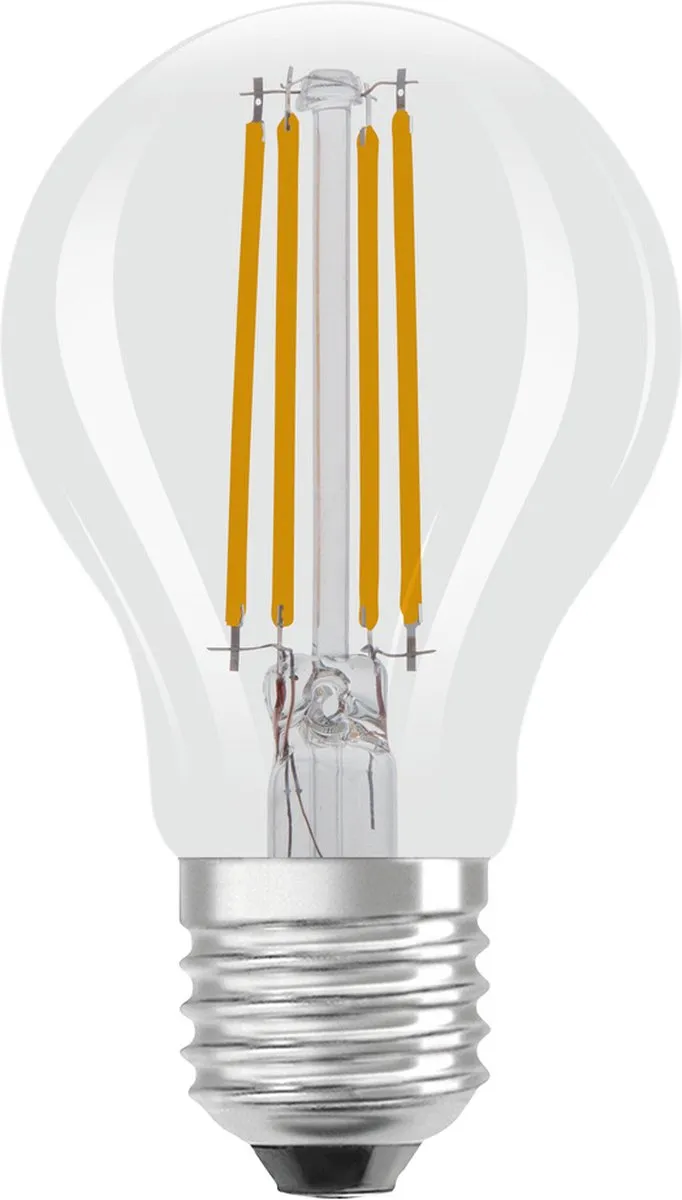 LEDVANCE Classic E27 Peer Filament 7.2W 806lm - Zeer Warm Wit - afbeelding 6 van 6
