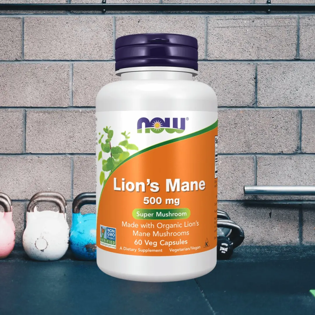Now Foods Lion's Mane 500mg 60 Vcaps