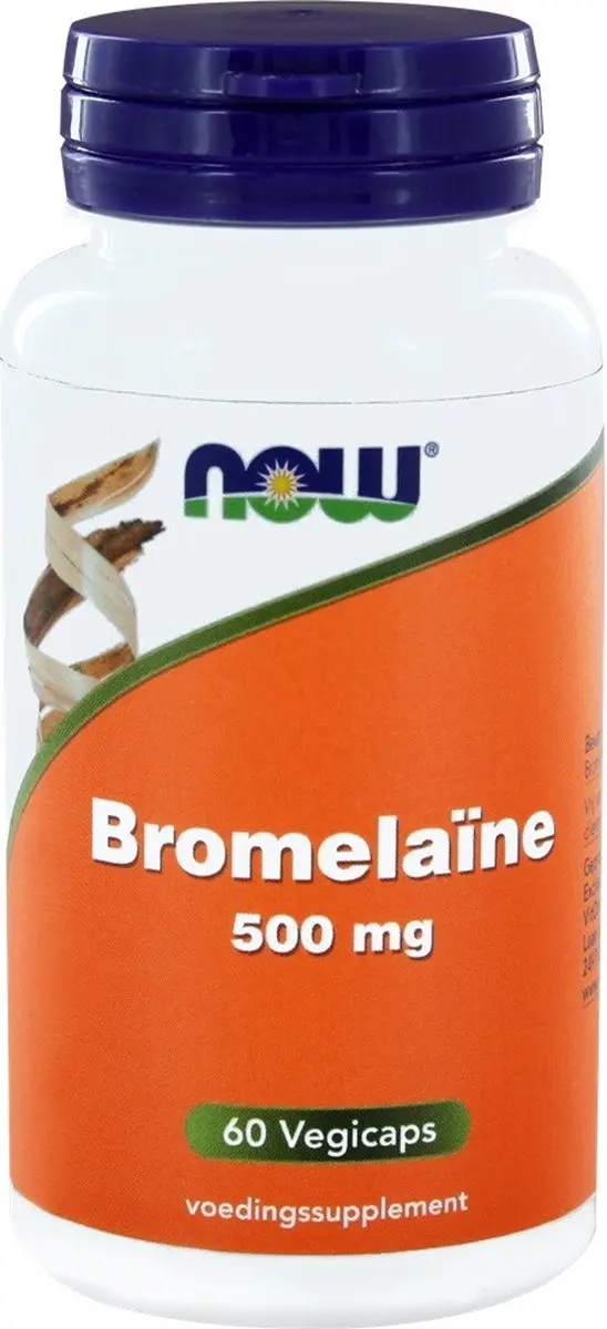 Now Foods Bromelaïne 500mg 60 Vegicaps
