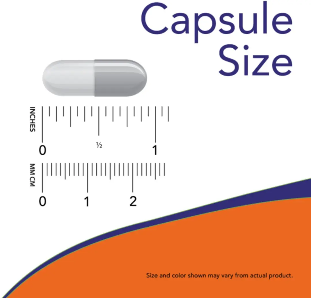Now Foods GABA 500mg + B6 200 Vcaps