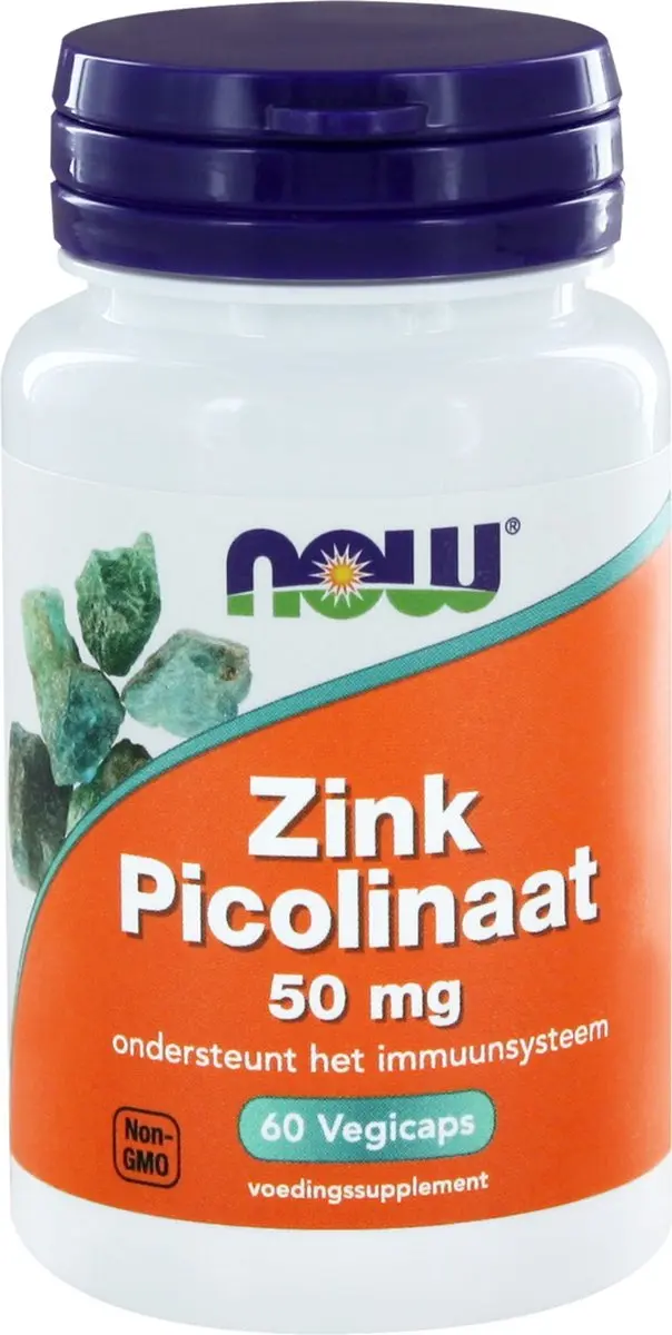 Now Foods Zink Picolinaat 50mg