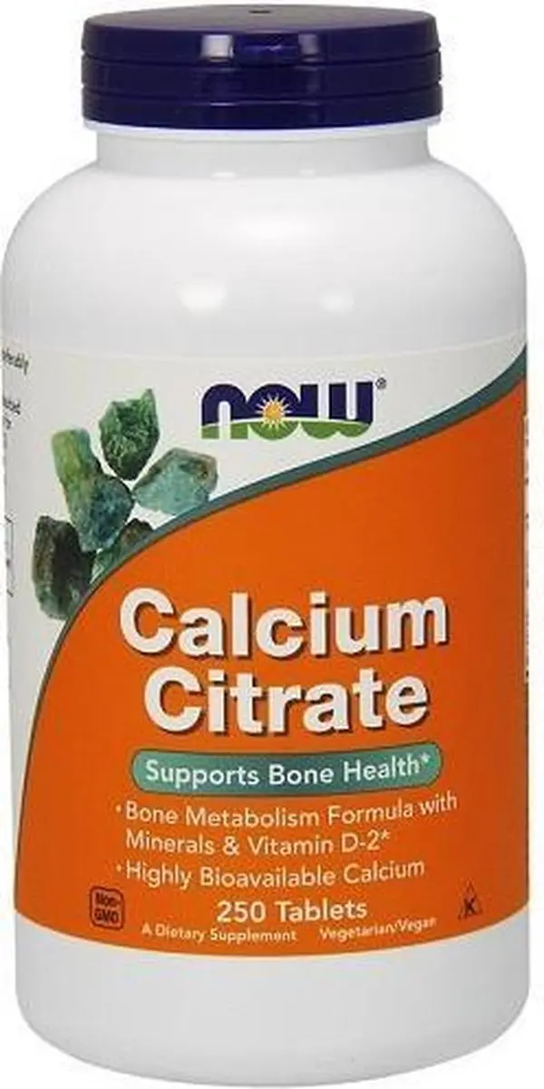 Now Foods Calcium Magnesium 250 Tabletten