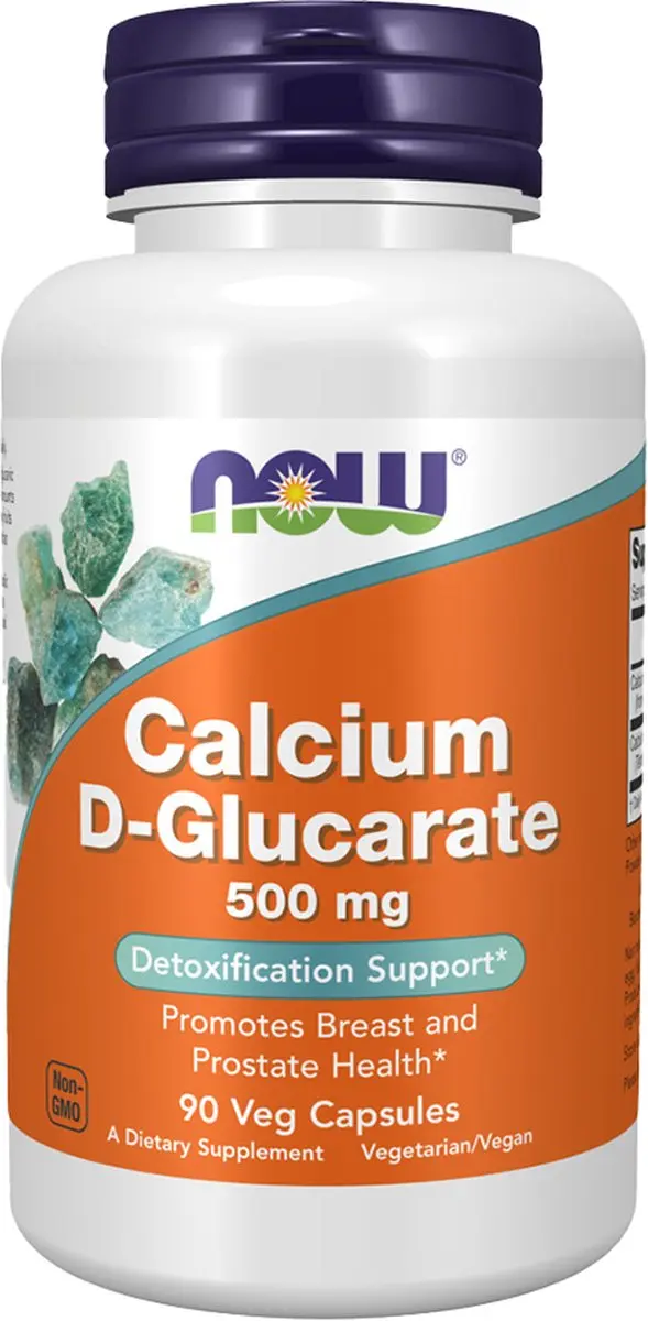 Now Foods Calcium D-Glucaraat 500mg