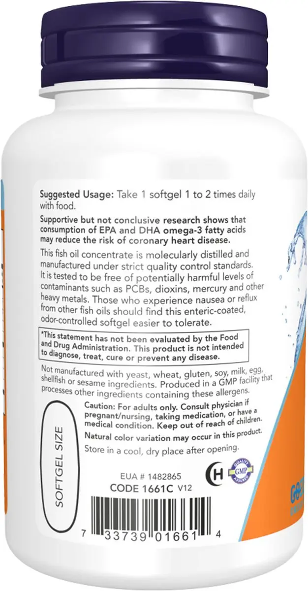Now Foods Ultra Omega-3 90 Softgels