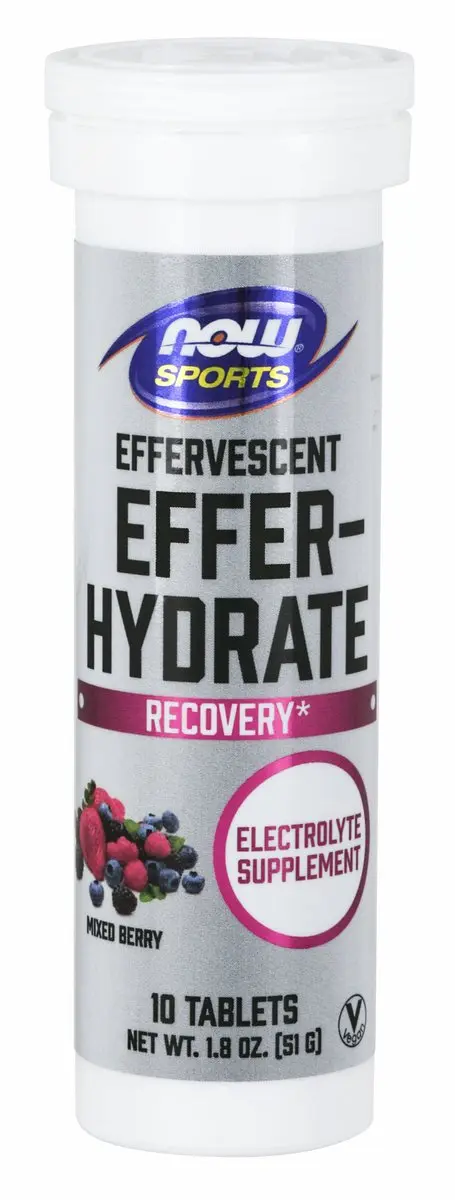 Now Foods Effer-Hydrate Mixed Berry 60ml