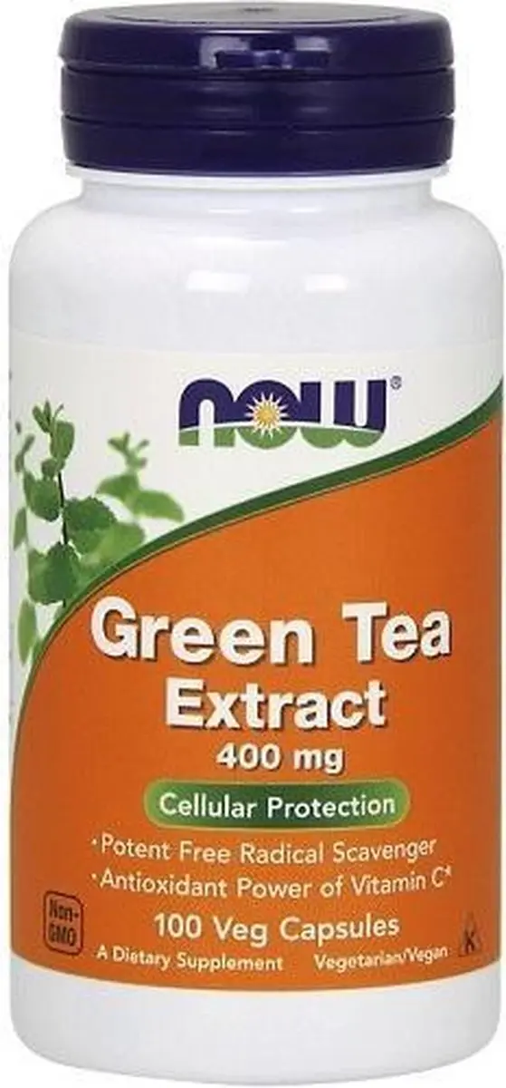 Now Foods Groene Thee Extract 400mg - 100 Capsules