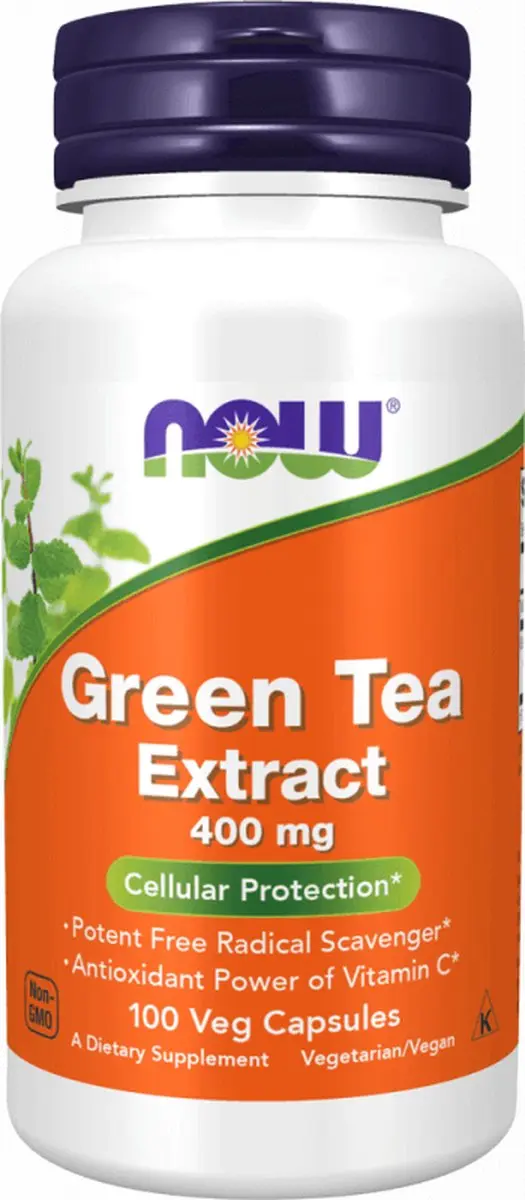 Now Foods Groene Thee Extract 400mg - 100 Capsules