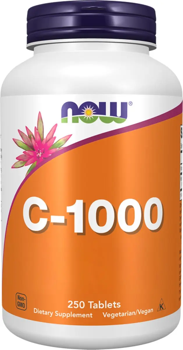 Now Foods C-1000 Sustained Release Vitamine C 100 tabletten