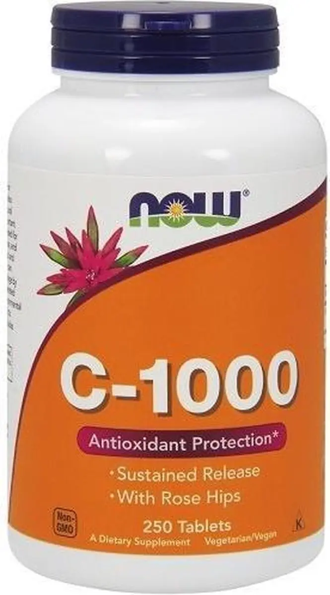 Now Foods C-1000 Sustained Release Vitamine C 100 tabletten