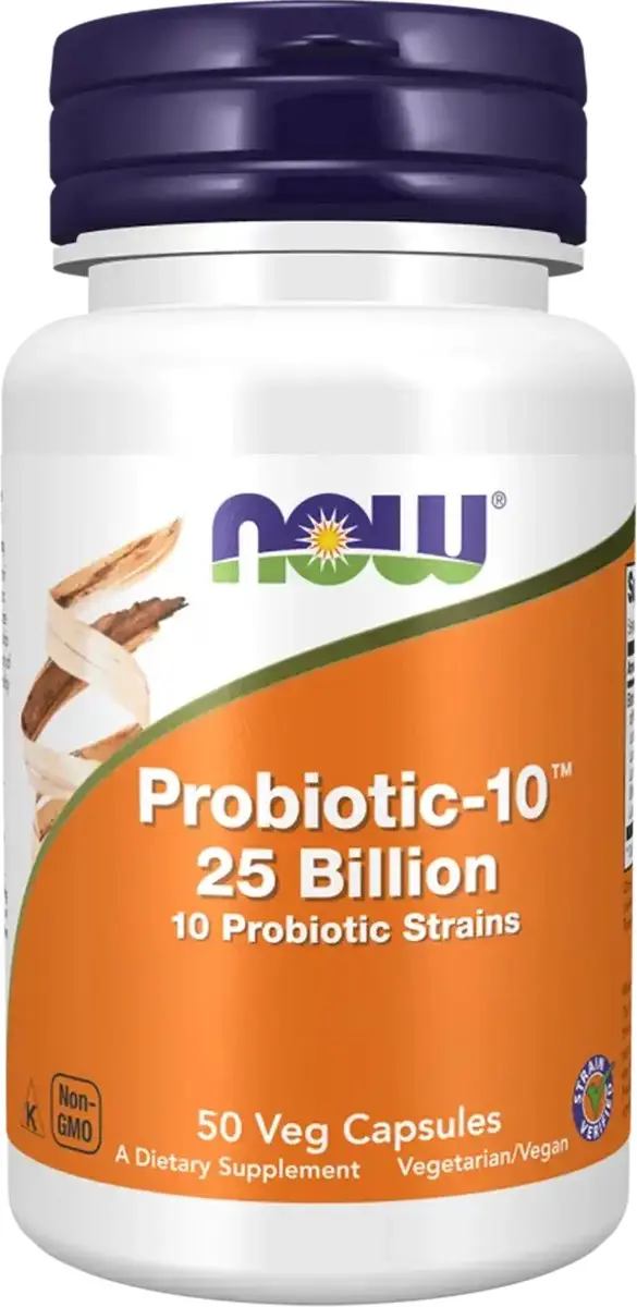 Now Foods Biotics-10 25 miljard - 50 capsules