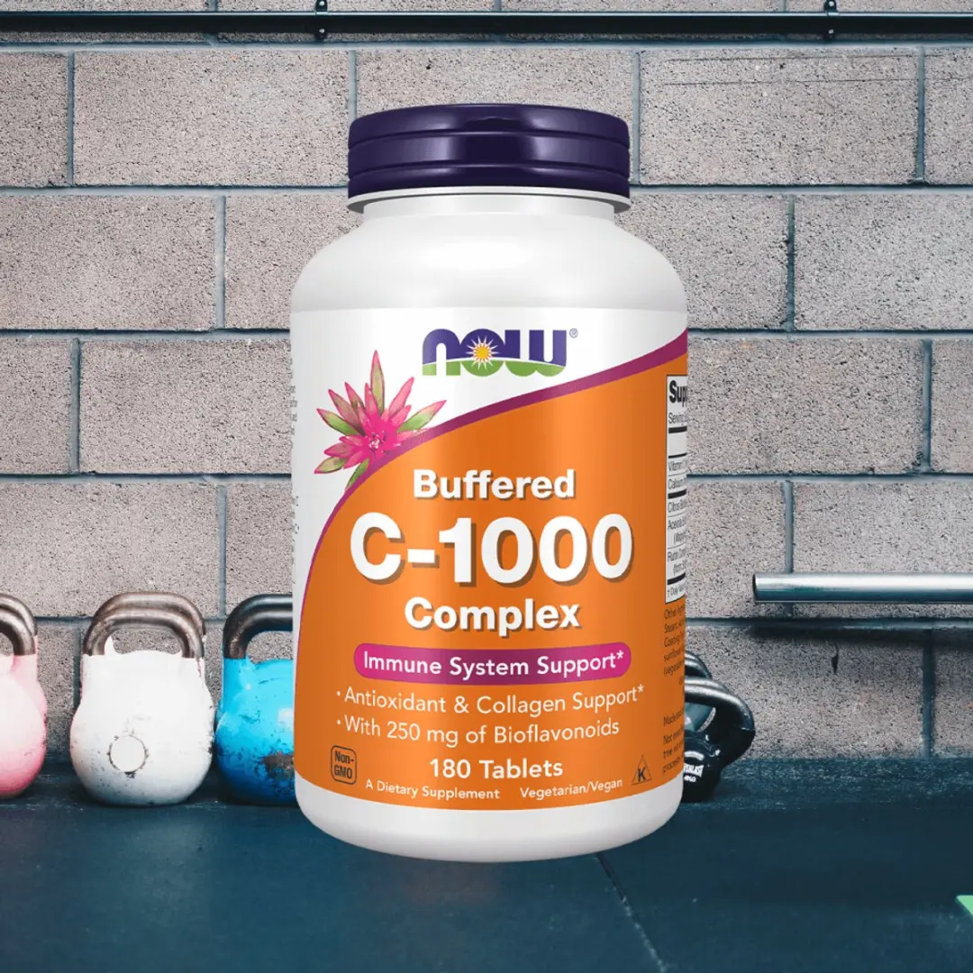 Now Foods Buffered C-1000 Complex 180 tabletten